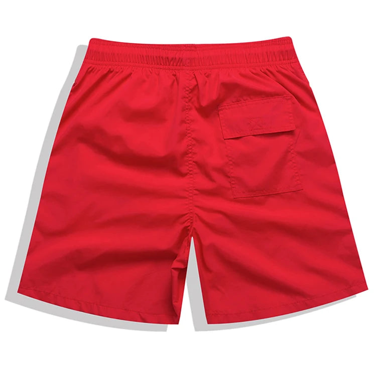 Herren-Badeshorts mit Mesh-Innenfutter und Reißverschlusstaschen – schnelltrocknend und ideal für den Strand