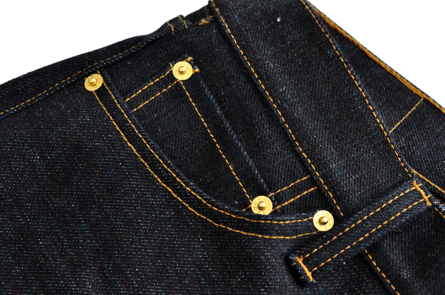 Herrenjeans aus 21oz Rainbow Selvedge Denim im Vintage-Stil für Männer