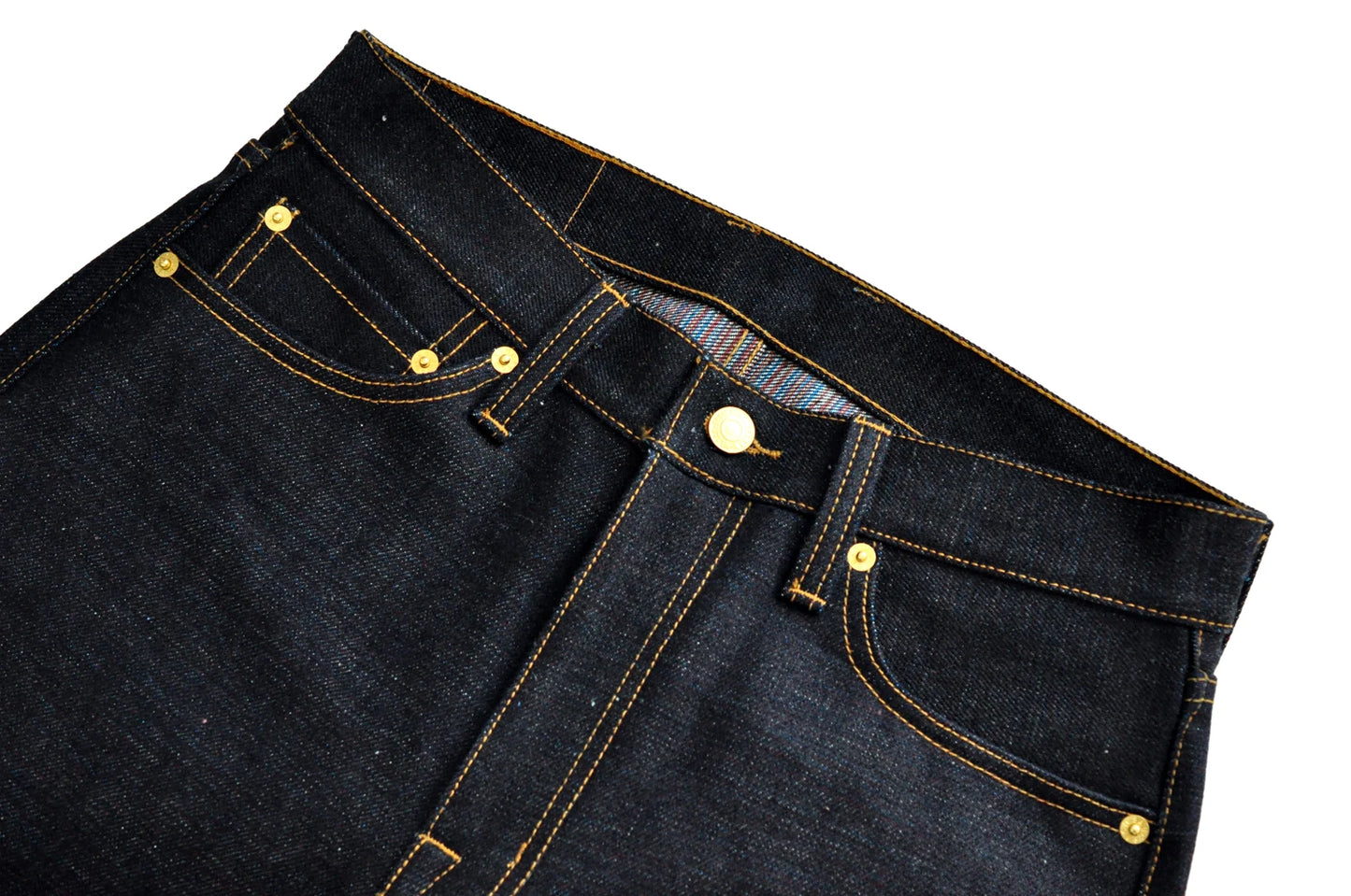 Herrenjeans aus 21oz Rainbow Selvedge Denim im Vintage-Stil für Männer