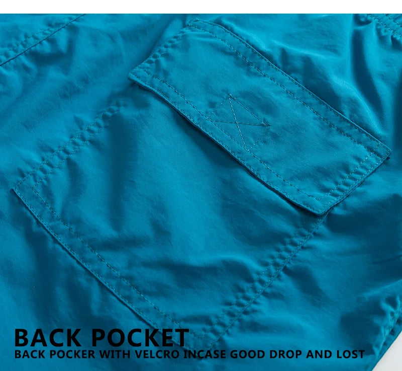 Herren-Badeshorts mit schnelltrocknendem Material – ideal für Strand, Surfen und Sport