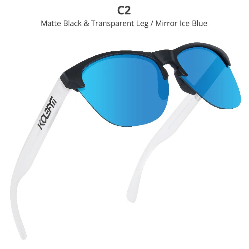 Sonnenbrille Lifestyle Fahren TR90 halbrandlos ultraleicht polarisiert Unisex