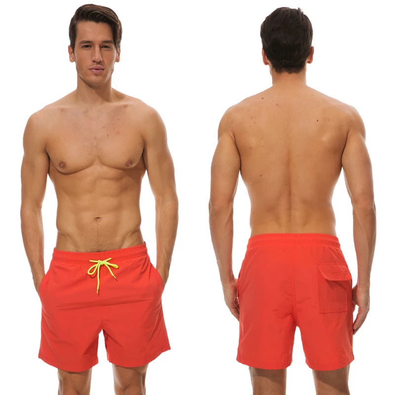 Herren-Badeshorts mit schnelltrocknendem Material – ideal für Strand, Surfen und Sport