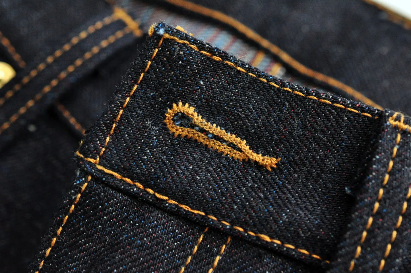 Herrenjeans aus 21oz Rainbow Selvedge Denim im Vintage-Stil für Männer
