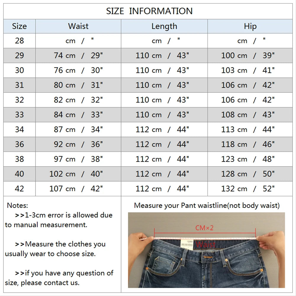 Herren Cargo-Denim-Hose mit normaler lockerer Passform und mehreren Taschen