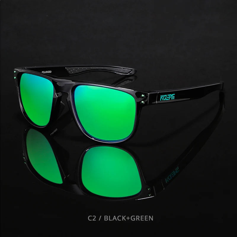 Sonnenbrille Sport Titan-Rahmen polarisiert vielseitig Herren