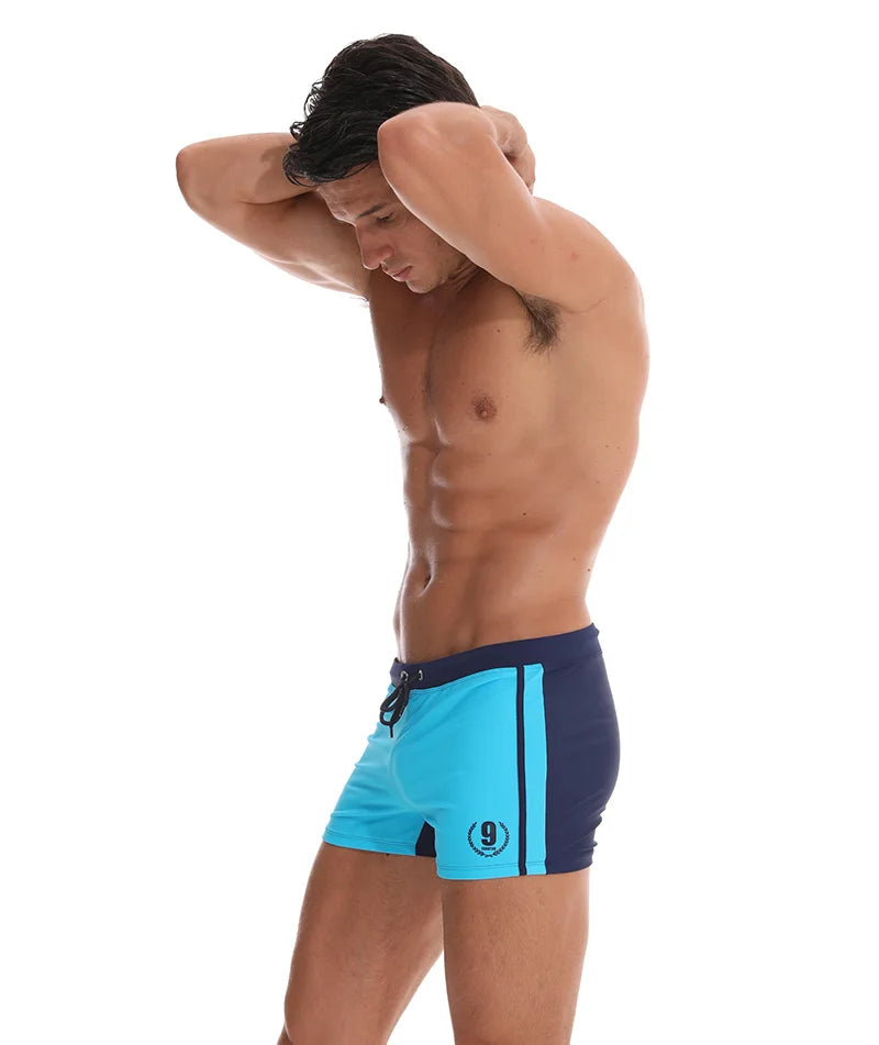 Kurze Herren-Sport-Badeshorts für Strand und Surfen – ideal zum Schwimmen und Fitness