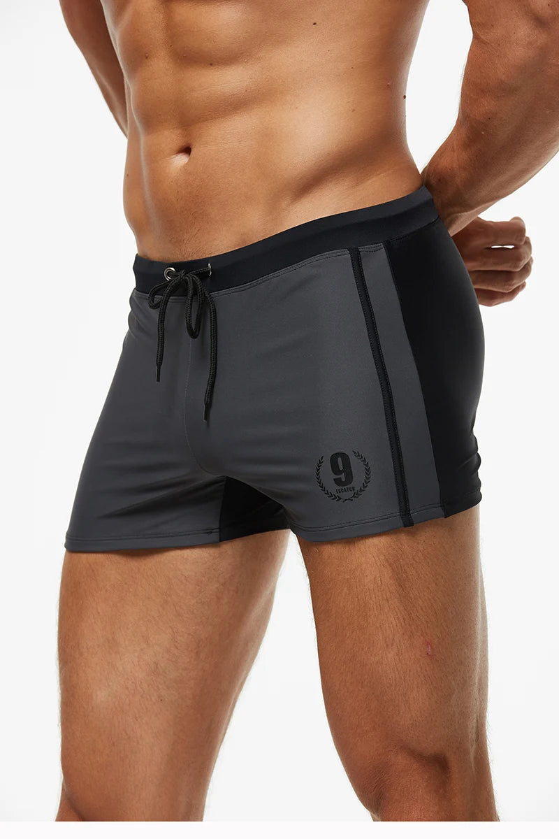 Kurze Herren-Sport-Badeshorts für Strand und Surfen – ideal zum Schwimmen und Fitness
