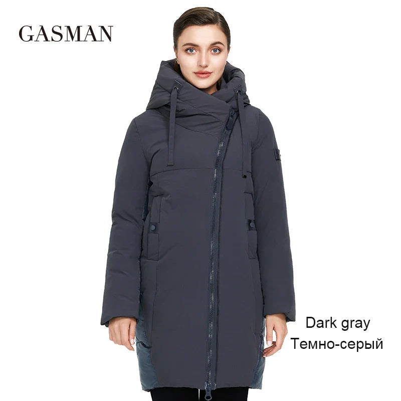 Langer Damen-Herbstmantel aus dünner Baumwolle – modischer, hochwertiger Trenchcoat für den Frühling