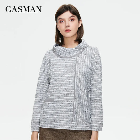 Lange Damen-Winterjacke mit Kunstfell, winddichtem Hut und großen Taschen