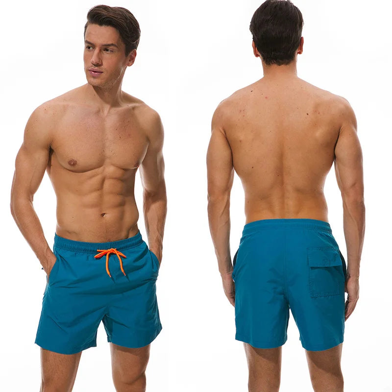Herren-Badeshorts mit schnelltrocknendem Material – ideal für Strand, Surfen und Sport