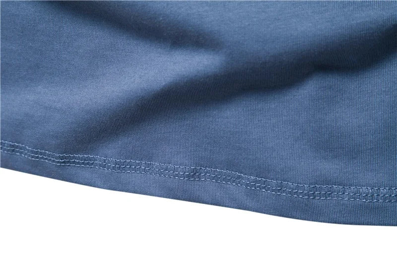 Herren Langarm T-Shirt mit Button-Down-Henley-Kragen aus hochwertiger Baumwolle