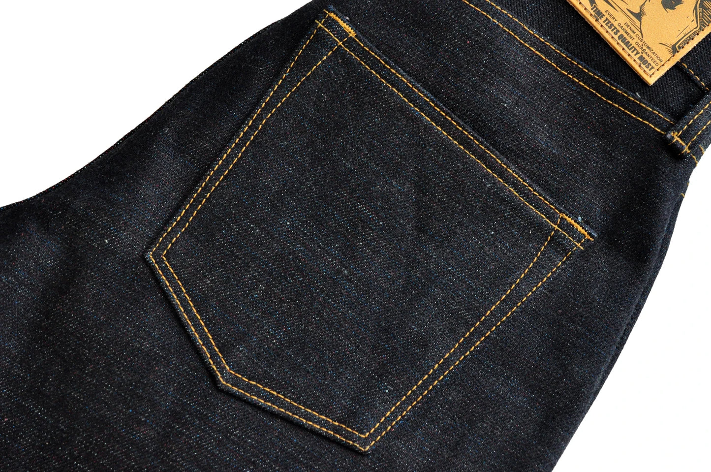 Herrenjeans aus 21oz Rainbow Selvedge Denim im Vintage-Stil für Männer
