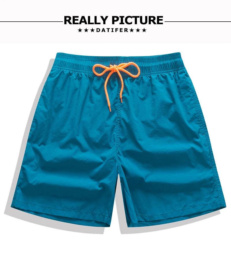 Herren-Badeshorts mit schnelltrocknendem Material – ideal für Strand, Surfen und Sport