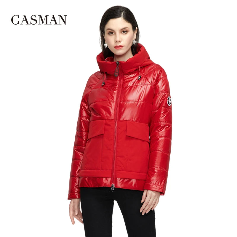 Eleganter Damen-Wintermantel mit Reißverschluss, Fleece-Taschen und klassischem Design