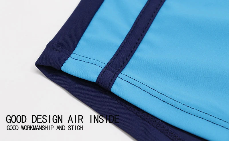 Lange Herren-Shorts mit Polyesterfutter und seitlicher Reißverschlusstasche – ideal für Fitnessstudio und Schwimmen