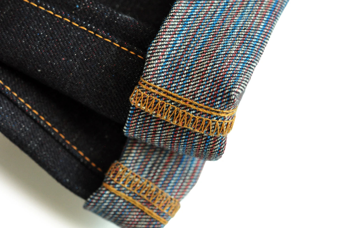 Herrenjeans aus 21oz Rainbow Selvedge Denim im Vintage-Stil für Männer
