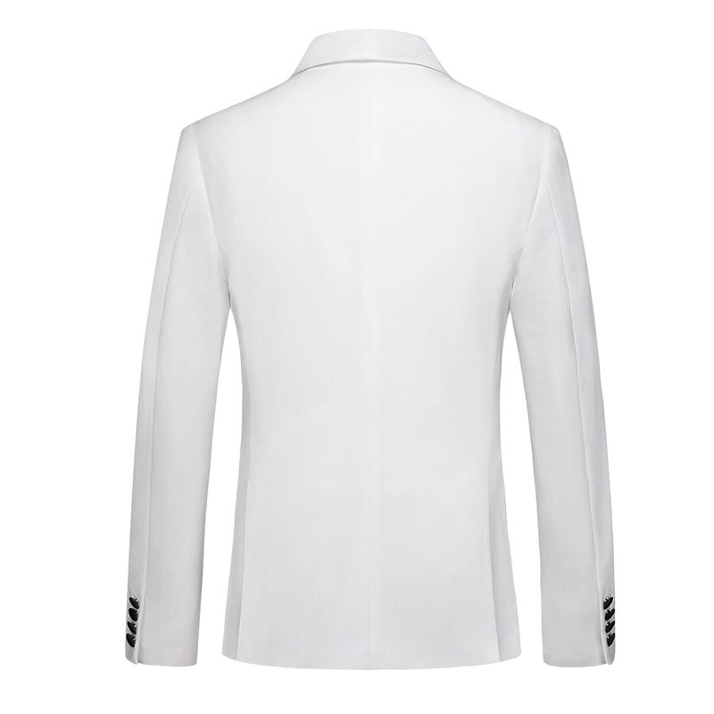 Luxuriöses Herren-Doppelreiher Anzugset: Eleganter 5XL Smoking für Hochzeit & Gala-Veranstaltungen