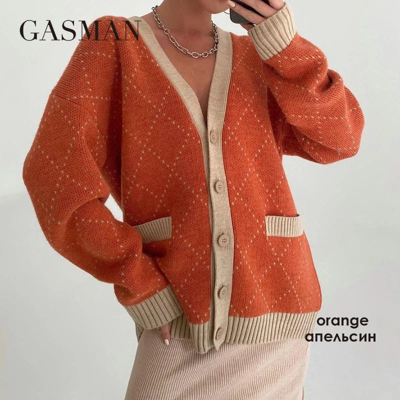 Lange Damen-Daunenjacke mit großen Taschen und Kontrastdesign – modischer, warmer Steppmantel für die Straße