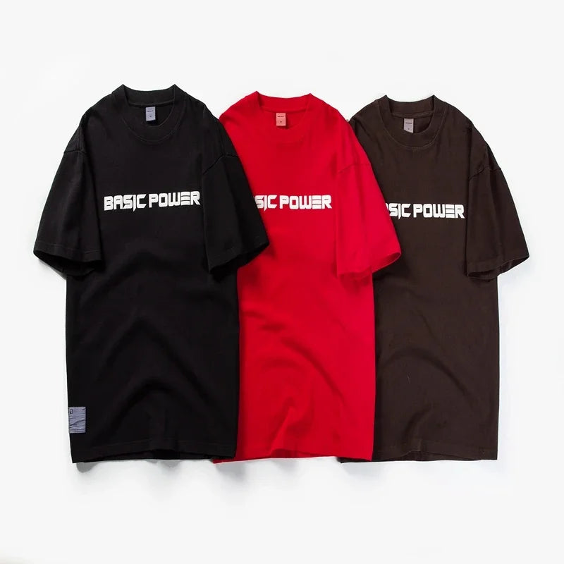 Herren T-Shirt mit Druck "Flugzeug" aus hochwertiger Baumwolle im lässigen Stil