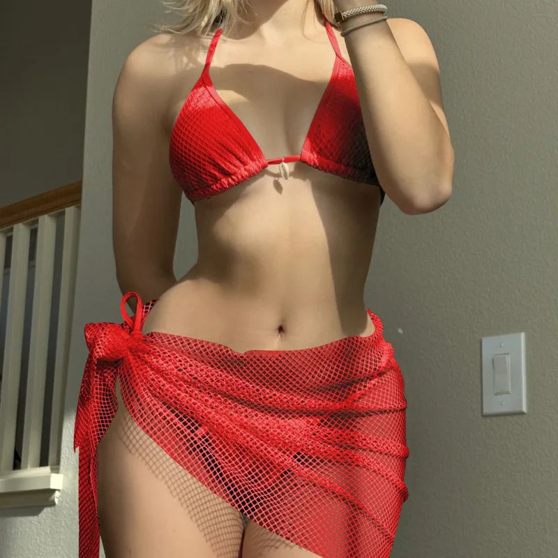 Sexy Bikini-Set für Damen mit Push-up-Effekt – ideal für Strand und Pool