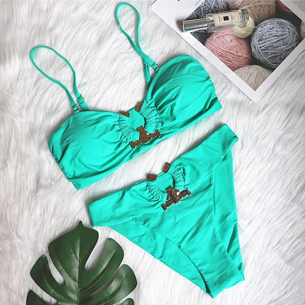 Sexy Bikini-Set mit Push-up-Effekt – Perfekt für Strand und Pool