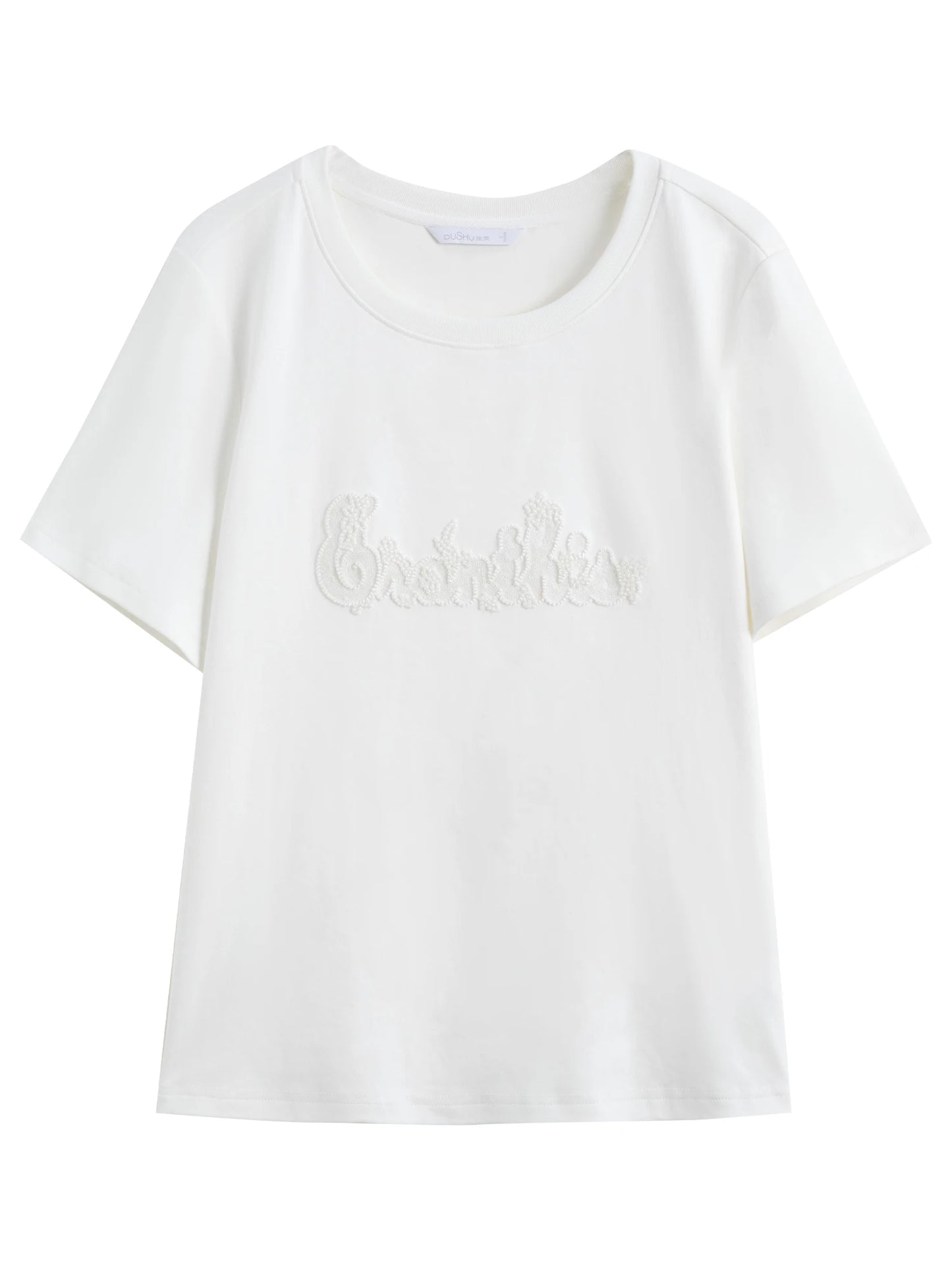 Elegantes Plus-Size Sommer-Shirt mit V-Ausschnitt und Doppellagen-Kragen für stilvolle Auftritte