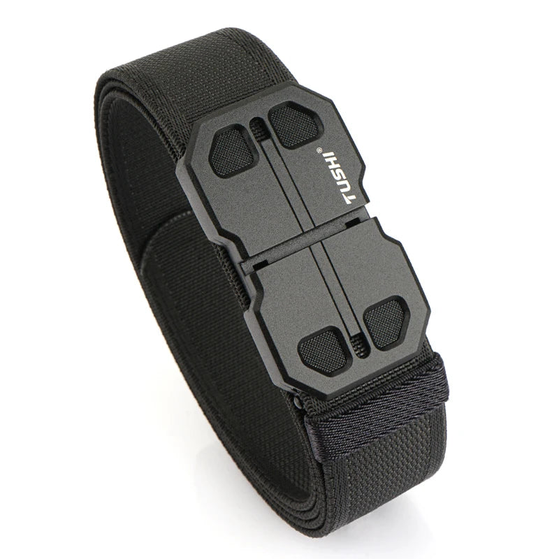 Herren-Gürtel 34mm Breite Mit Magnetverschluss Aus Nylon Für Alltag Und Freizeit Robust