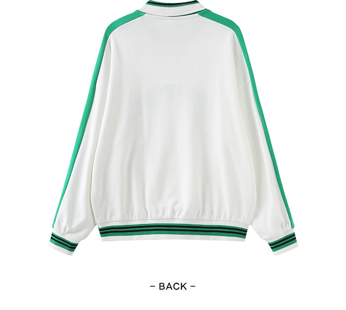 Semir POLO Shirt Frauen Oversize Brief Kontrast Farbe 2025, Frühjahr Neue Shirt Weibliches Hemd Tops