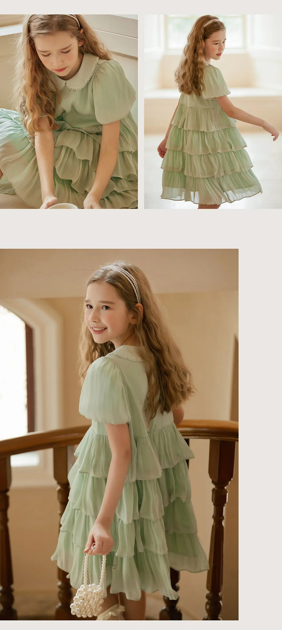 Ärmelloses weißes Sommerkleid für Mädchen mit Blumenmuster – festliches Ballkleid aus Tüll für Hochzeiten und Geburtstagsfeiern