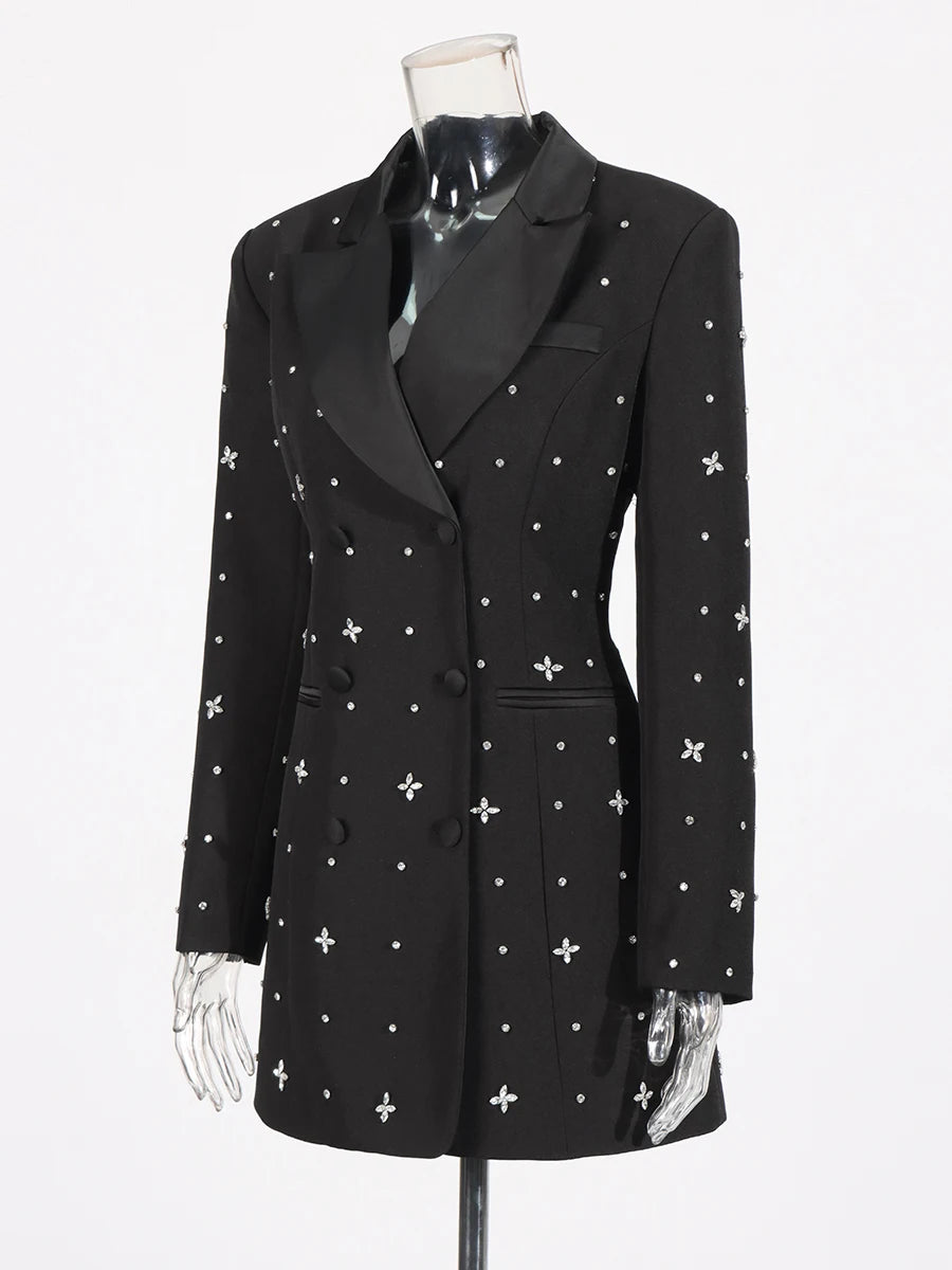 Ärmelloses, trägerloses Damen-Tunikakleid mit Patchwork-Falten im minimalistischen Design – modisch und elegant