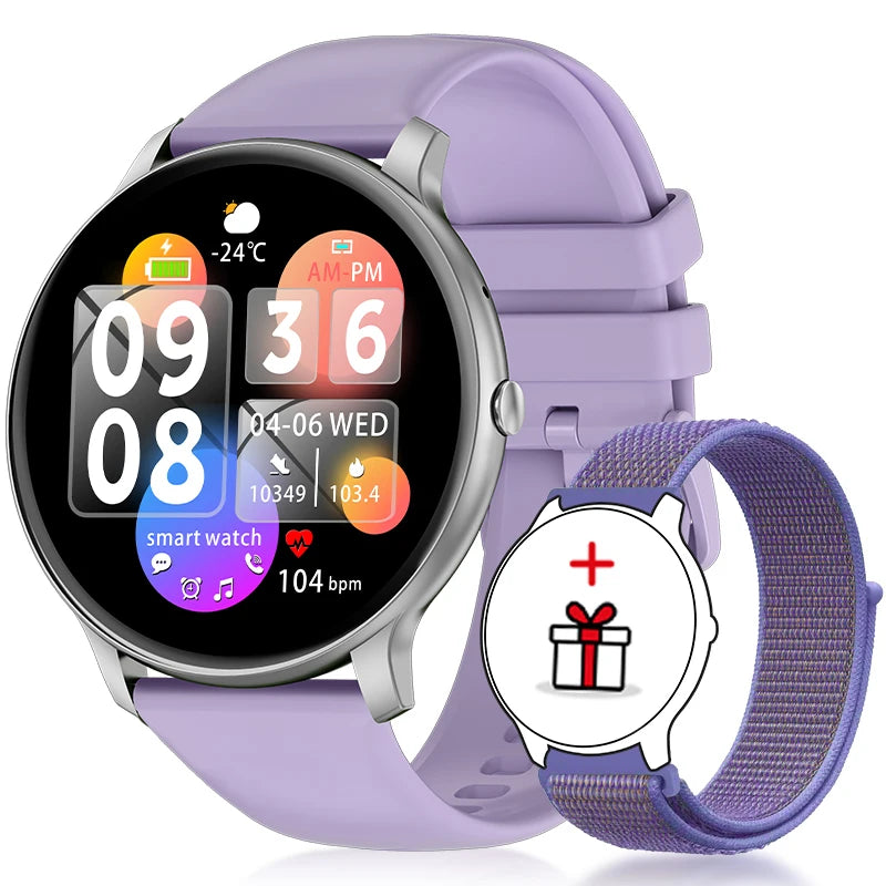 LIGE SOS Smartwatch 1,39 Zoll HD Sprachassistent Bluetooth Anruf Sport Fitness Smart Watch Männer Frauen Für Android IOS 2025 Neue