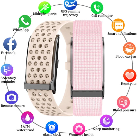 LIGE Frauen Smart Band Männer Uhr Herzfrequenz Blutdruck Sport Fitness Smartwatch Neue Mann Outdoor Smart Armband Damen 2025