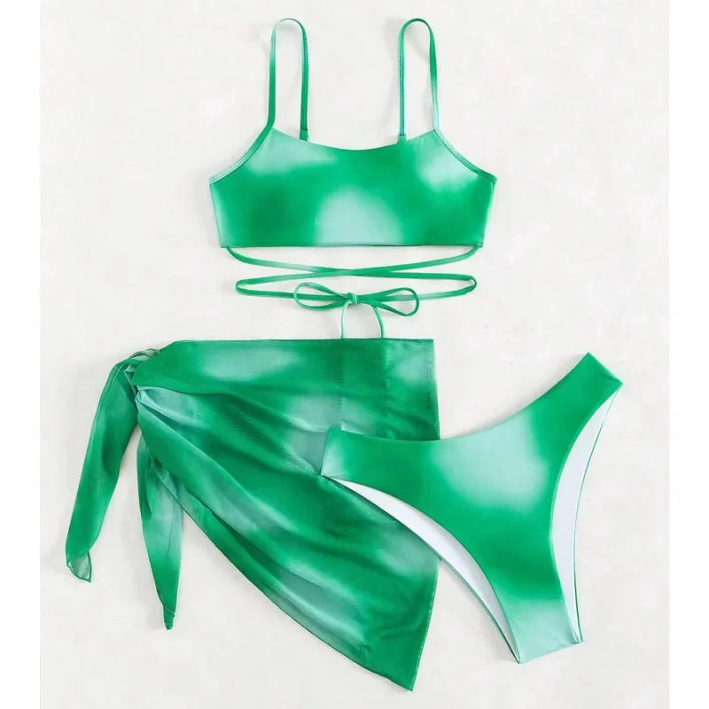 Sexy Push-Up-Bikini-Set für Damen mit brasilianischem Schnitt – ideal für Strand und Pool