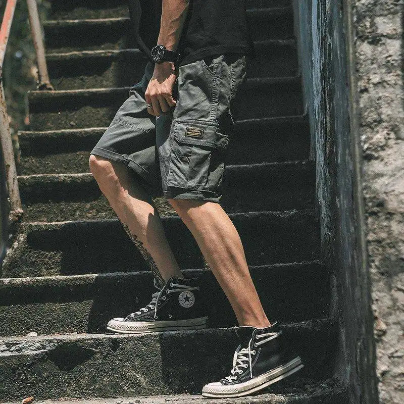 Atmungsaktive Fitness-Shorts für Herren – schnelltrocknend und ideal für Sommer-Training und Laufen.