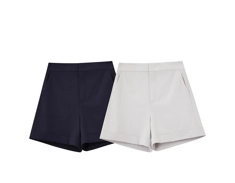 Minimalismus Modische Casual Shorts für Frauen
