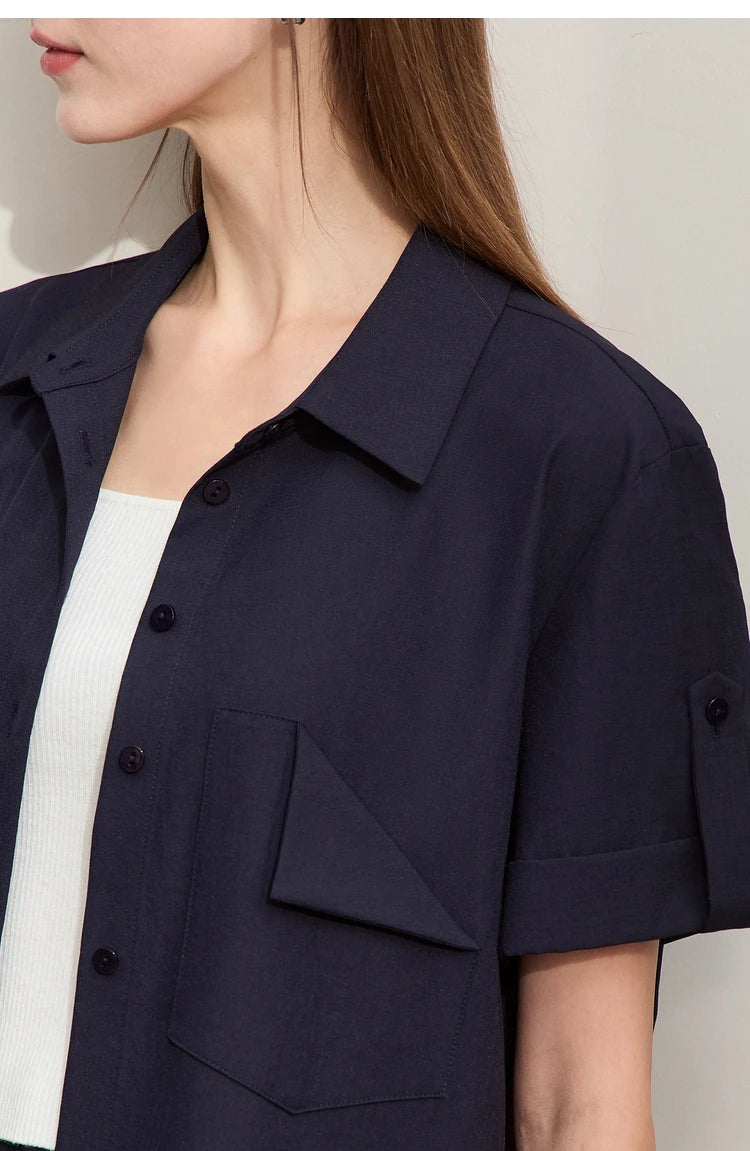 Minimalismus Modische Casual Shorts für Frauen