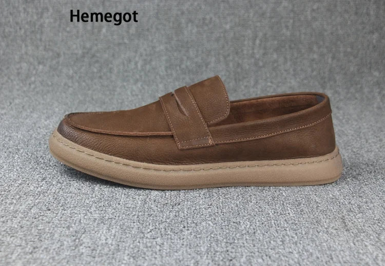Elegante Herren-Loafer mit dicker Sohle – stilvoll & komfortabel
