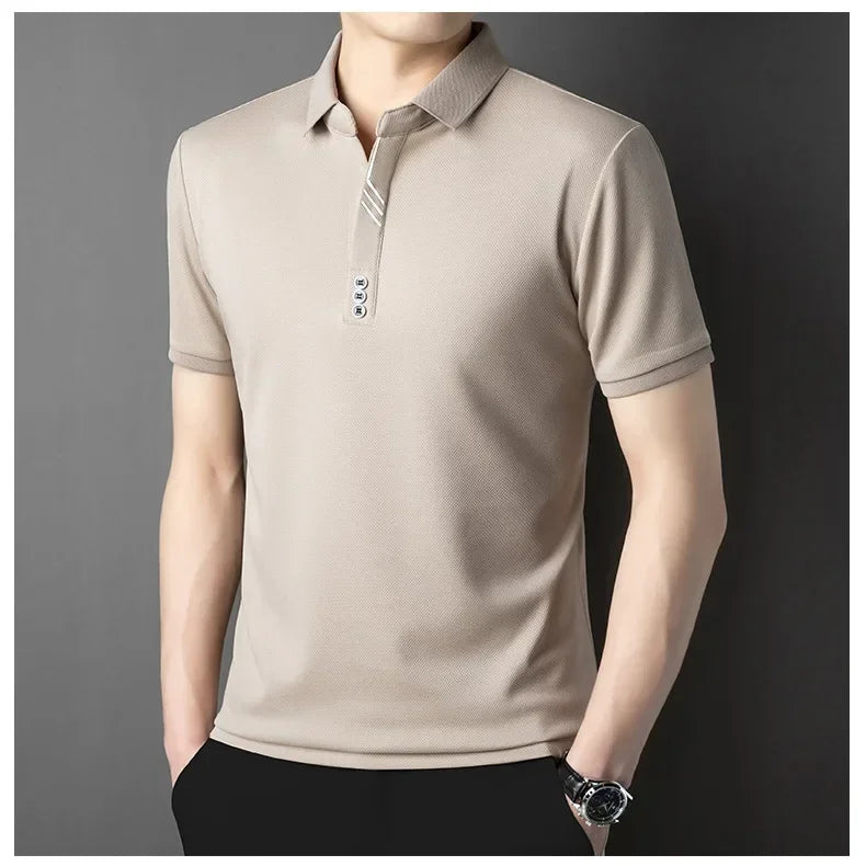 Herren-Poloshirt mit kurzen Ärmeln und Knopfleiste – ideal für den Alltag