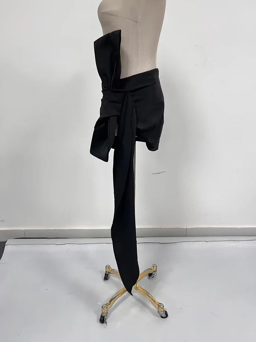 Zweiteiliges Damen-Set mit V-Ausschnitt, Langarm-Patchwork-Jacke und hoch taillierter Hose – stilvoll und modern.