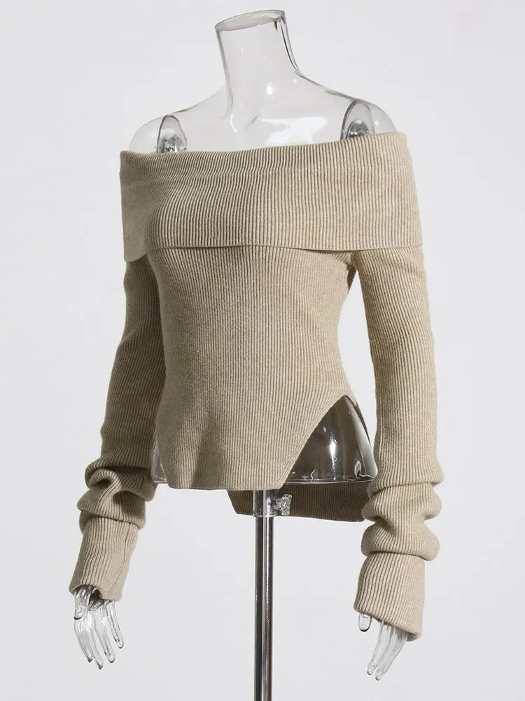 Eleganter Damenblazer mit Notch-Kragen, langen Ärmeln und Patchwork-Taschen – stilvoll und vielseitig.