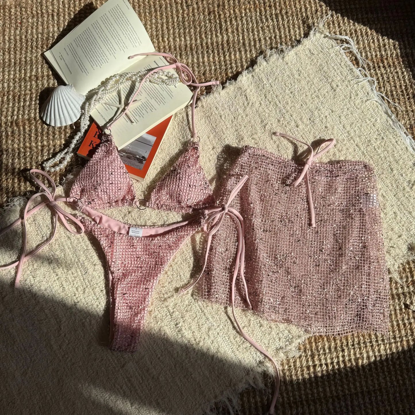 Sexy Bikini-Set im Denim-Look – Damen-Badeanzug für Strand und Pool