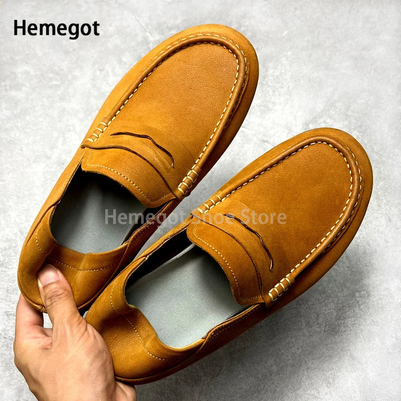 Elegante Herren-Loafer mit dicker Sohle – stilvoll & komfortabel