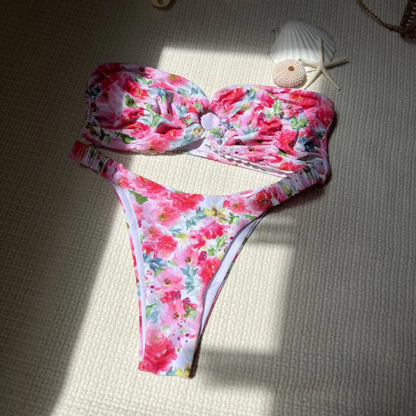 Sexy Bikini-Set für Damen mit Push-up-Effekt – ideal für Strand und Pool
