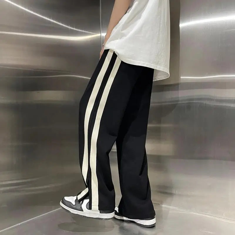 Leichte Herren-Sporthose für Frühling und Sommer – Fitness- und Freizeithose mit schmalem Beinabschluss