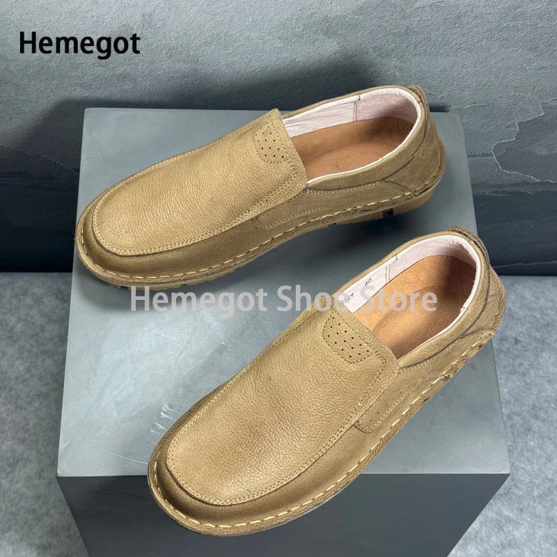 Elegante Herren-Loafer mit dicker Sohle – stilvoll & komfortabel