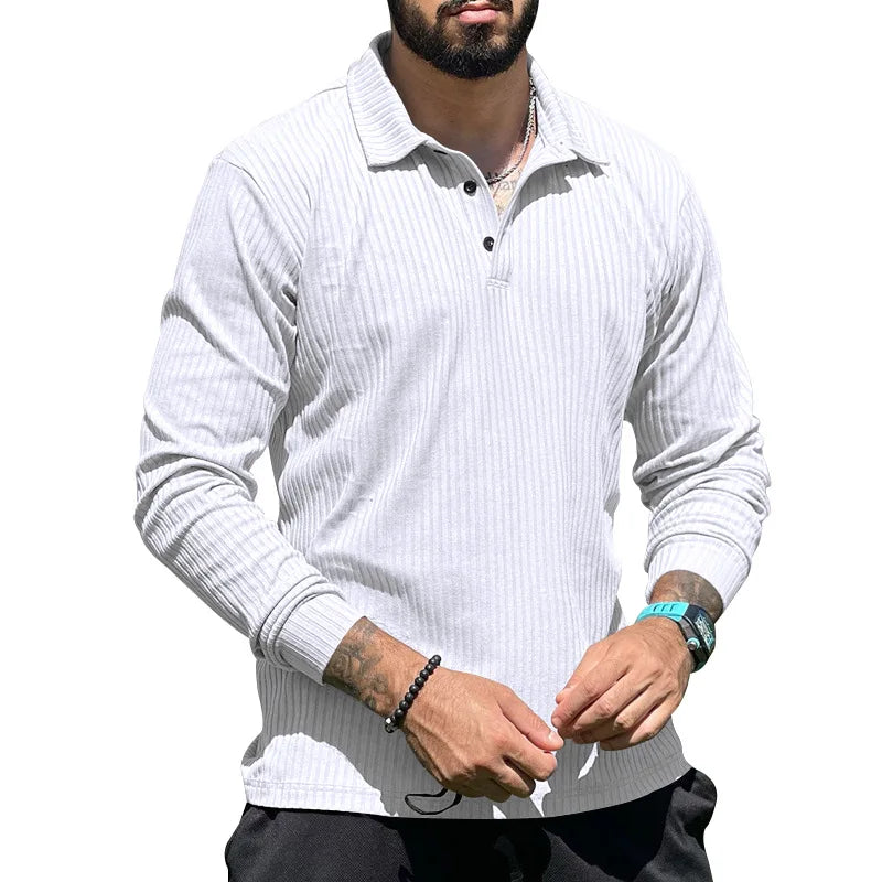 Elastisches Herren-Sommerunterhemd in Slim-Fit mit einfarbigem Design – ideal für Bodybuilding und trendige Freizeitlooks.