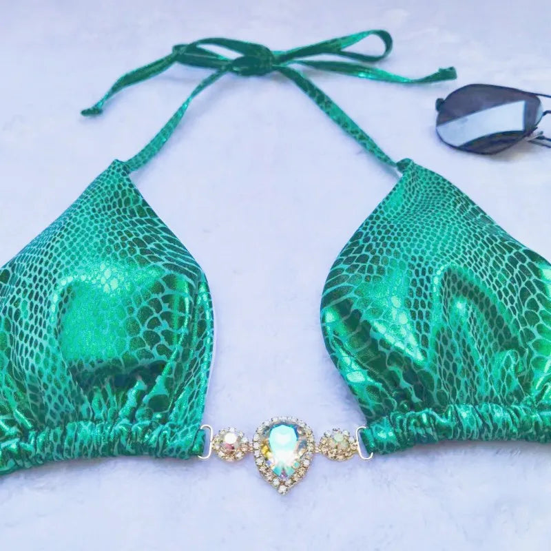 Dreiteiliger Damen-Bikini im brasilianischen Stil – ideal für Strand und Pool