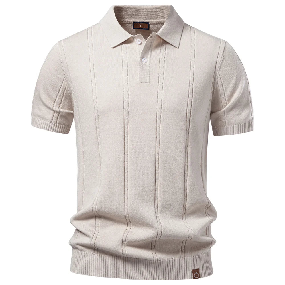 Herren Poloshirt Mit Kühlendem Stoff Und Sofortiger Kühlung