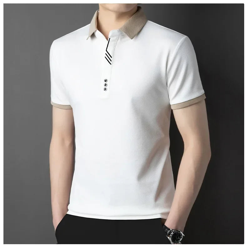 Herren-Poloshirt mit kurzen Ärmeln und Knopfleiste – ideal für den Alltag