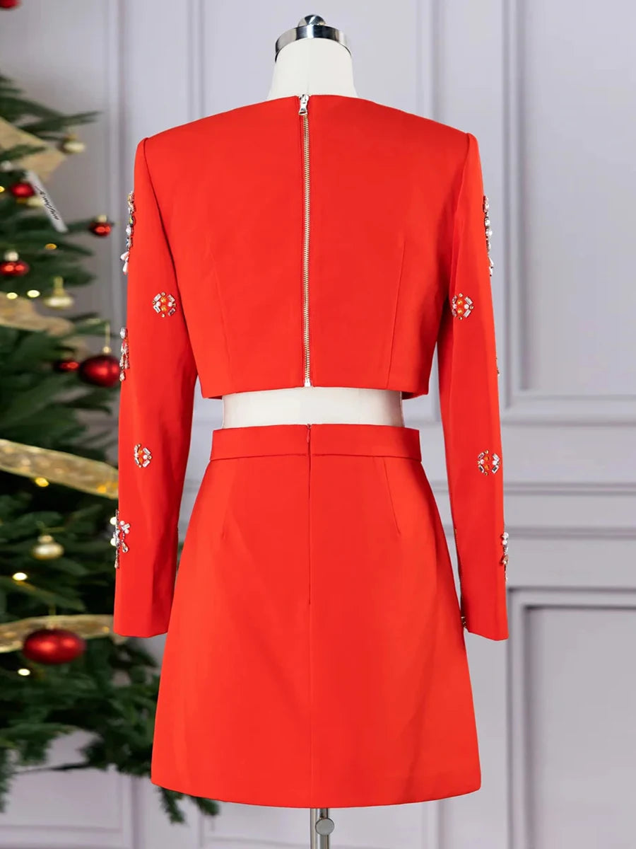 Damen-Pullover mit U-Boot-Ausschnitt und langen Ärmeln – minimalistischer, unregelmäßiger Tunika-Stil für modische Eleganz